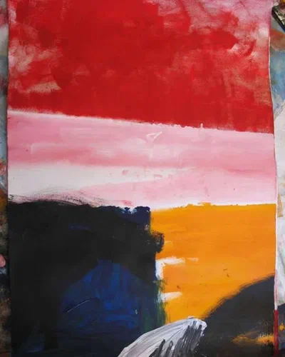Georges Badin — Corridas, 122 × 82 cm