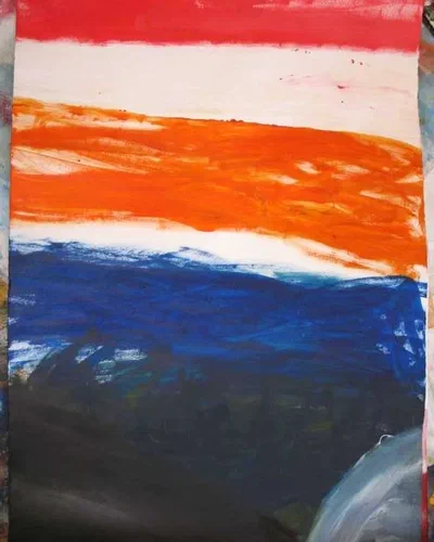 Georges Badin — Corridas, 122 × 82 cm