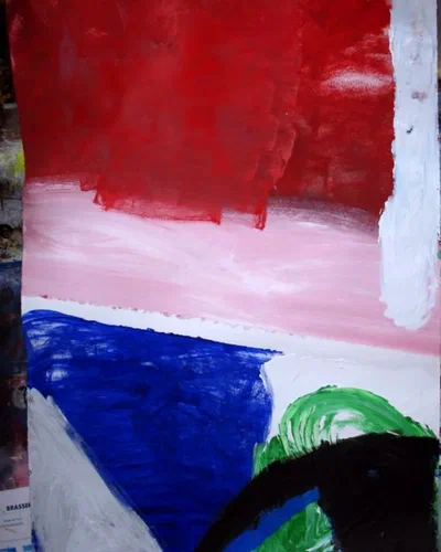 Georges Badin — Corridas, 122 × 82 cm