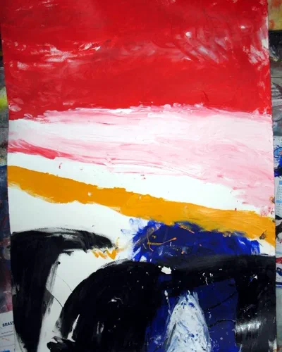 Georges Badin — Corridas, 122 × 82 cm