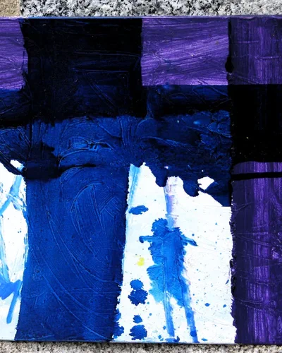 Georges Badin — Canvas, Wood, Card