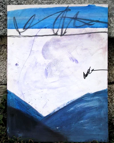 Georges Badin — Canvas, Wood, Card