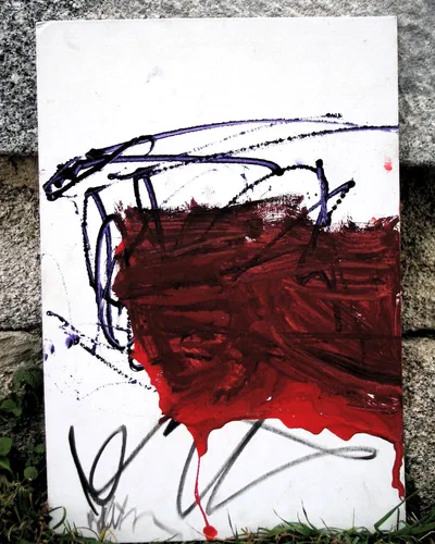 Georges Badin — Canvas, Wood, Card