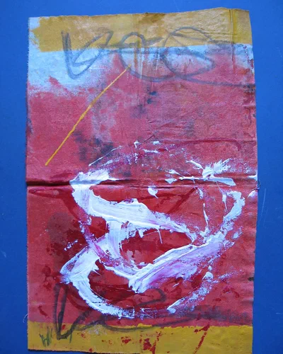 Georges Badin — Free Canvases — Large Formats, 88 × 122 cm - février 1997
