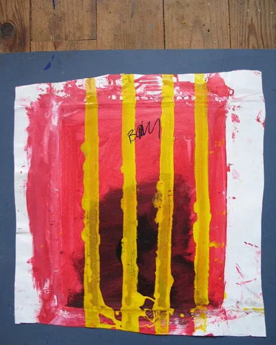 Georges Badin — Free Canvases — Large Formats, 105 × 94 cm - 2011