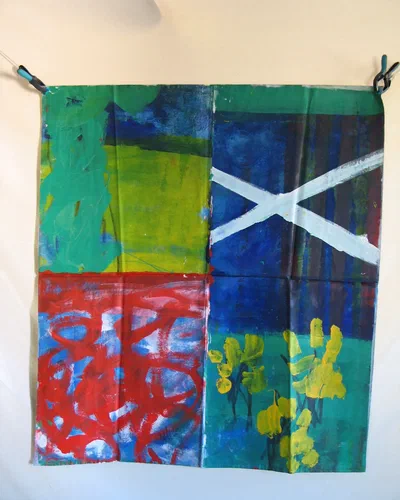 Georges Badin — Free Canvases — Large Formats, 119 × 154 cm - juillet 2007