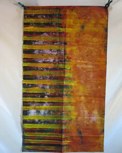 Georges Badin — Free Canvases — Large Formats, 105 × 142 cm - novembre 1997