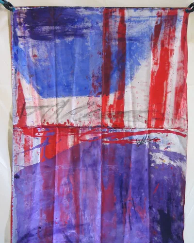 Georges Badin — Free Canvases — Large Formats, 92 × 139 cm - août 1996