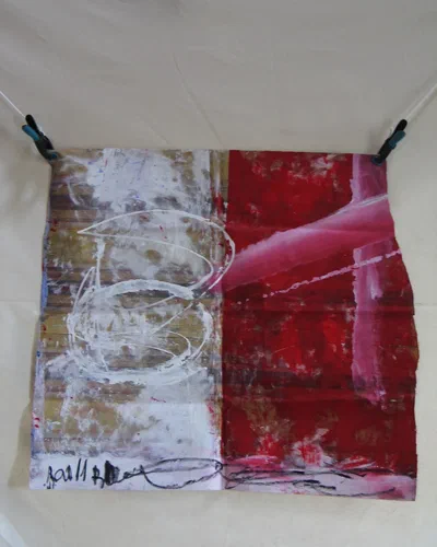 Georges Badin — Free Canvases — Large Formats, 110 × 183 cm - avril 2002
