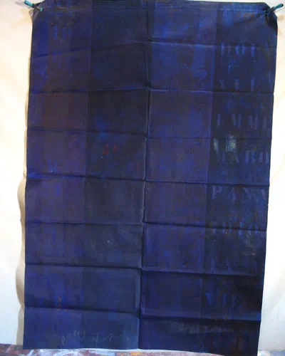 Georges Badin — Free Canvases — Large Formats, 182 × 278 cm - 1971