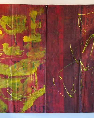 Georges Badin — Free Canvases — Large Formats, 182 × 143 cm - 1972