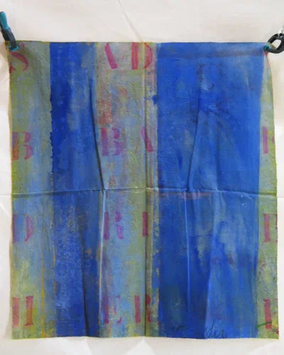 Georges Badin — Free Canvases — Large Formats, 89 × 97 cm - 1972