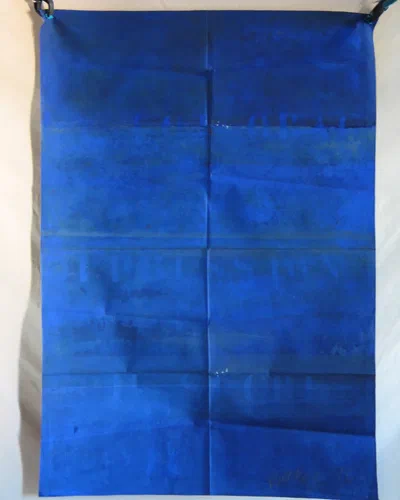 Georges Badin — Free Canvases — Large Formats, 103 × 150 cm - 1976