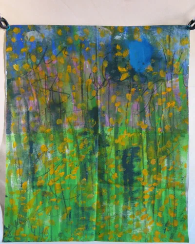 Georges Badin — Free Canvases — Large Formats, 102 × 120 cm - 1990