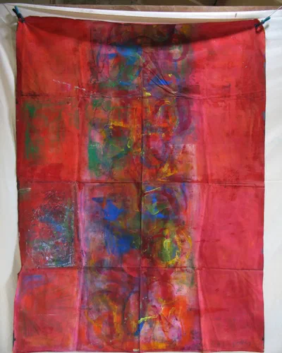 Georges Badin — Free Canvases — Large Formats, 202 × 270 cm - 1992