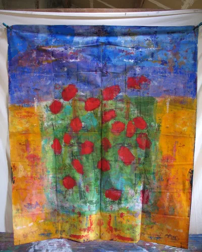 Georges Badin — Free Canvases — Large Formats, 238 × 280 cm - 1994
