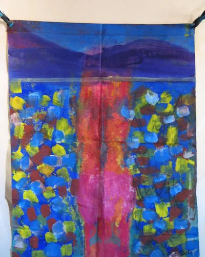 Georges Badin — Free Canvases — Large Formats, 116 × 146 cm - 1995