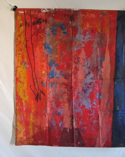 Georges Badin — Free Canvases — Large Formats, 118 × 140 cm - 1998