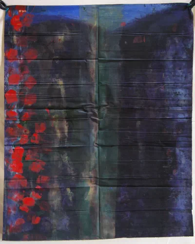 Georges Badin — Free Canvases — Large Formats, 117 × 150 cm - 1998
