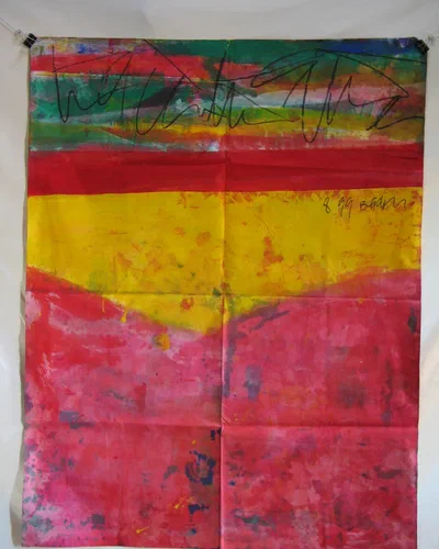 Georges Badin — Free Canvases — Large Formats, 156 × 202 cm - 1999