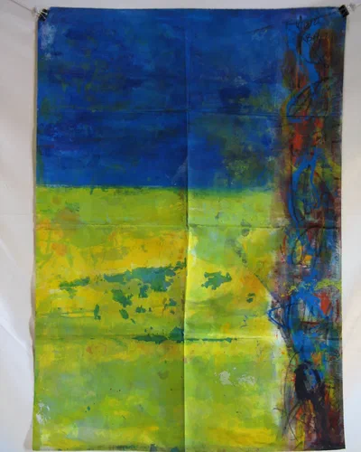 Georges Badin — Free Canvases — Large Formats, 147 × 209 cm - 2000