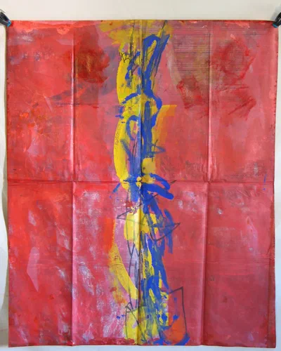 Georges Badin — Free Canvases — Large Formats, 127 × 153 cm - 2004
