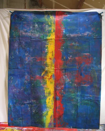 Georges Badin — Free Canvases — Large Formats, 231 × 291 cm - 2005