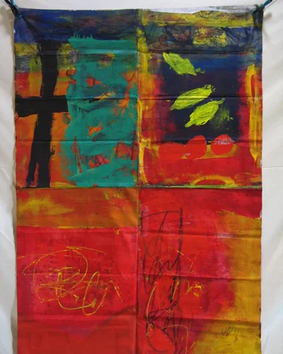 Georges Badin — Free Canvases — Large Formats, 155 × 222 cm - 2008