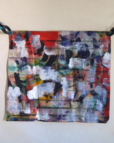 Georges Badin — Free Canvases — Small and Medium Formats, 33 × 41 cm - octobre 2001