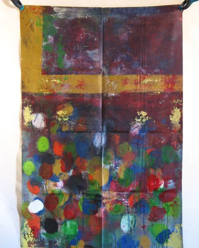 Georges Badin — Free Canvases — Small and Medium Formats, 79 × 55 cm - septembre 1994