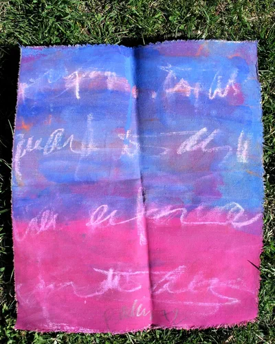 Georges Badin — Free Canvases — Small and Medium Formats, 37 × 42 cm - 1972
