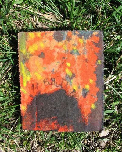 Georges Badin — Free Canvases — Small and Medium Formats, 10 × 12 cm - 1991