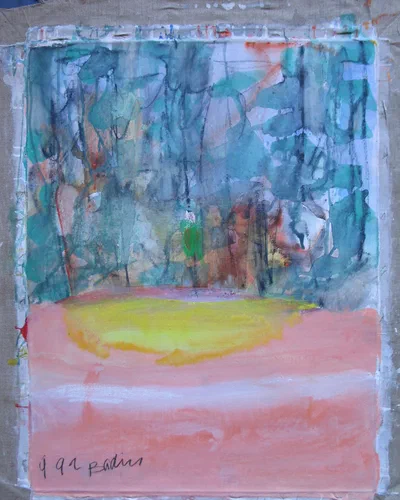 Georges Badin — Free Canvases — Small and Medium Formats, 50 × 65 cm - 1992