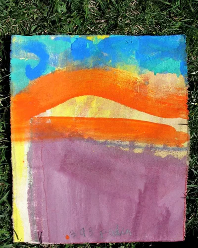 Georges Badin — Free Canvases — Small and Medium Formats, 29 × 35 cm - 1993