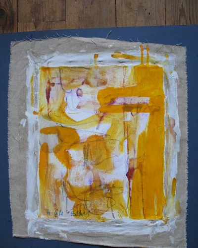 Georges Badin — Free Canvases — Small and Medium Formats, 33 × 41 cm - 1994