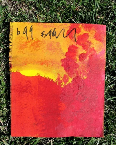 Georges Badin — Free Canvases — Small and Medium Formats, 22 × 27 cm - 1999