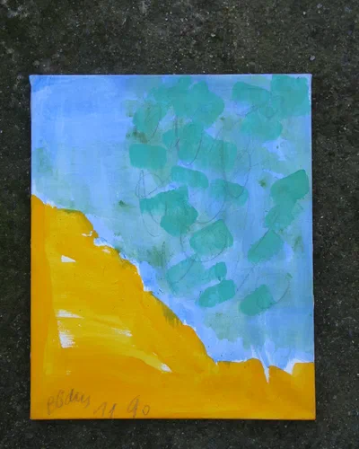 Georges Badin — Stretched Canvases, 50 × 61 cm - 2013