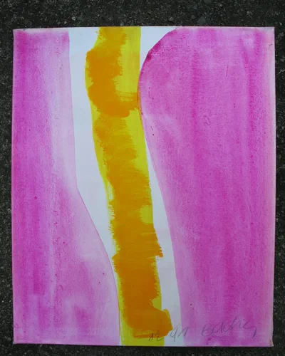 Georges Badin — Stretched Canvases, 50 × 61 cm - 2013