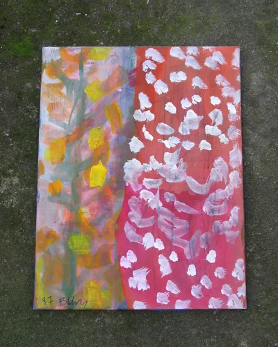 Georges Badin — Stretched Canvases, 89 × 116 cm