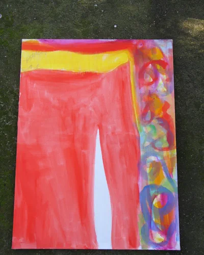 Georges Badin — Stretched Canvases, 97 × 130 cm