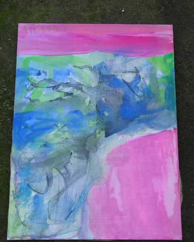 Georges Badin — Stretched Canvases, 97 × 130 cm